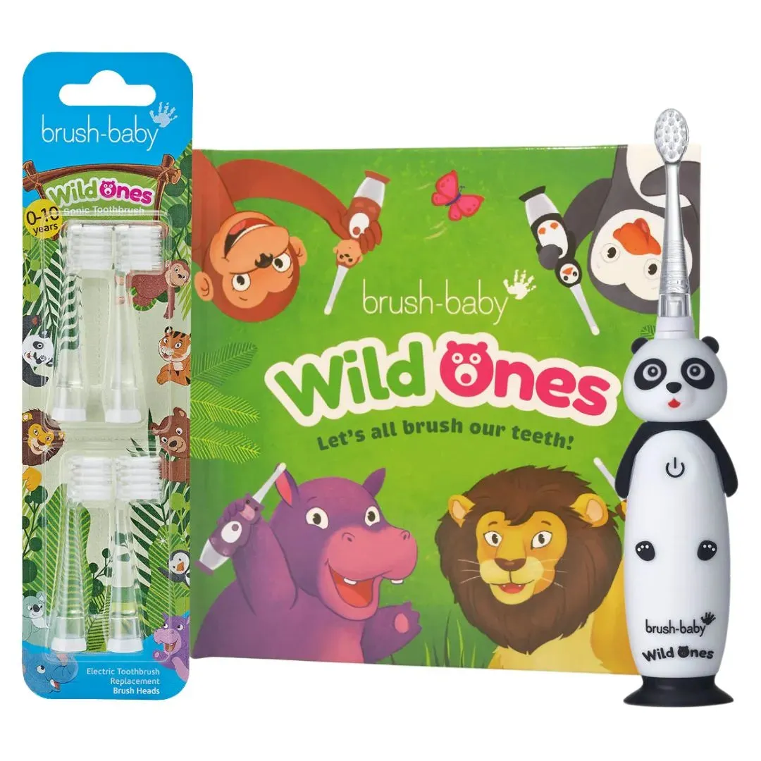 WildOnes™ Panda Rechargeable Toothbrush Gift Set