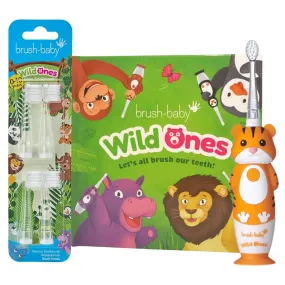 WildOnes™ Tiger Rechargeable Toothbrush Gift Set