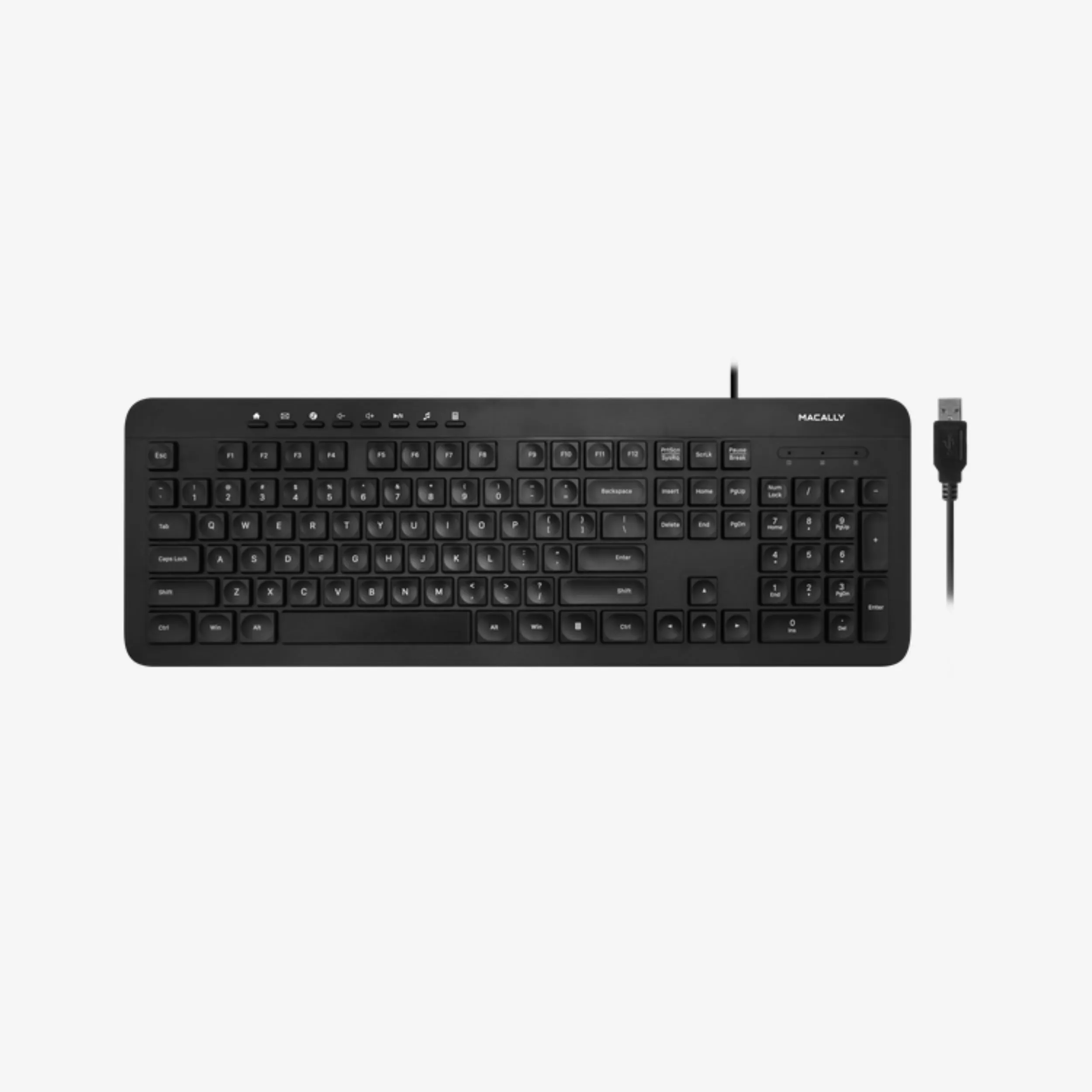 Wired Computer Keyboard for Windows PC