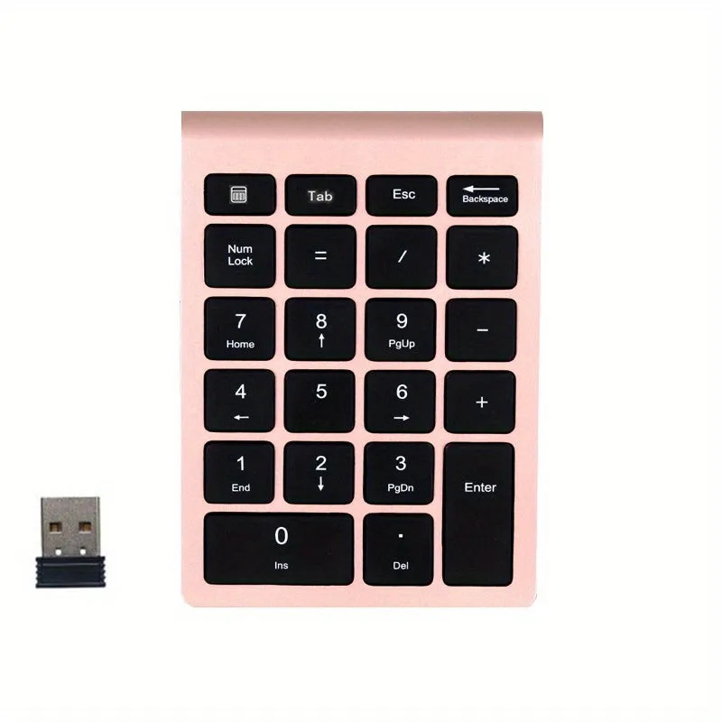 Wireless Digital Keyboard Silent BT Notebook Universal Portable External Ultra-thin Mini Version Handheld Keyboard