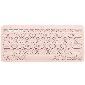 Wireless Keyboard Logitech K380  Pink Spanish Qwerty