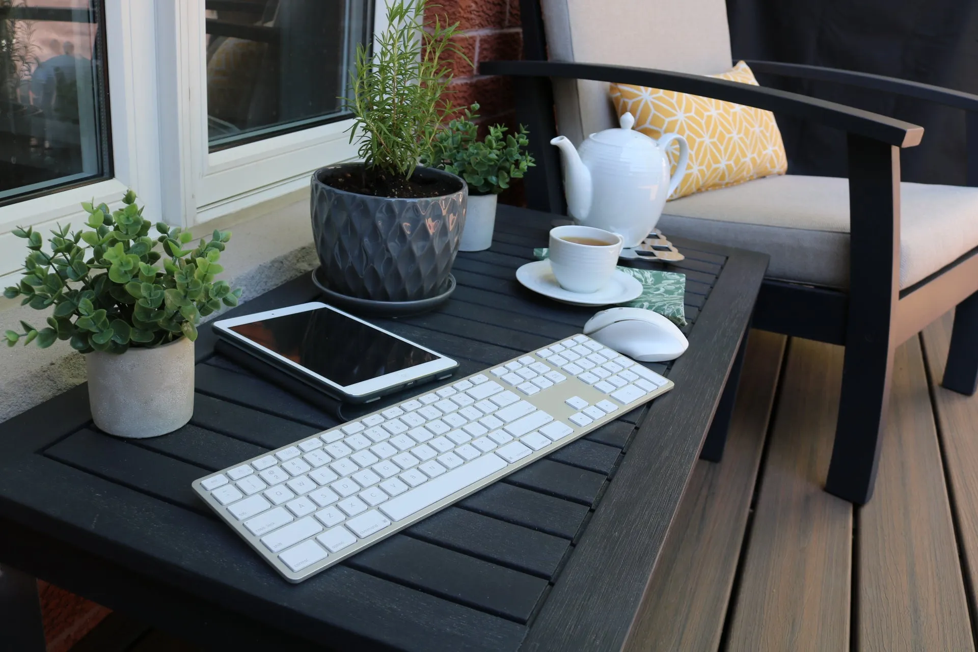 Wireless USB-C Aluminum Keyboard for Mac – Silver