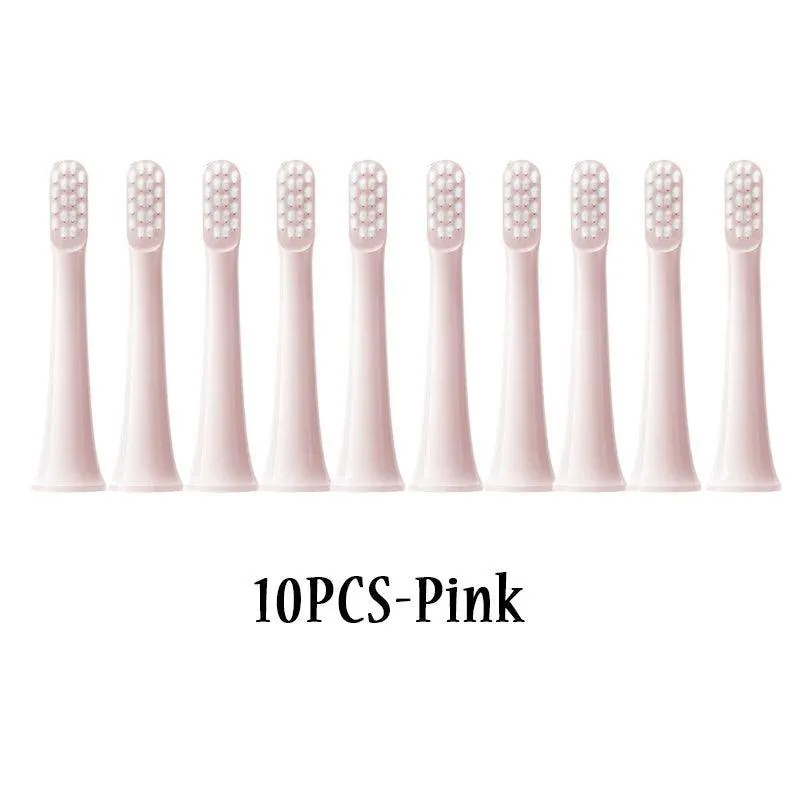 XIAOMI MIJIA T100 Toothbrush Heads - 10 Pack for Smokers & Coffee Drinkers