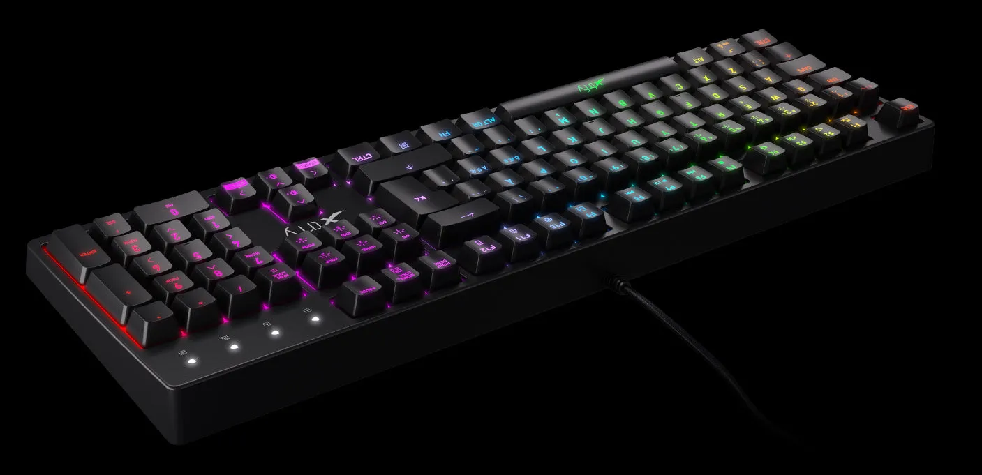 XTRFY K4 RGB Mechanical Gaming Keyboard with RGB LED Illumination