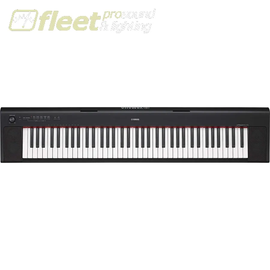 Yahama NP32 B Piaggero 76-Key Portable Keyboard - Black