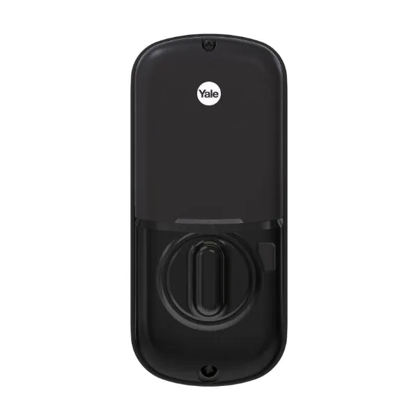 Yale Assure Keyed Electronic Digital Deadbolt Matt Black with Home Module