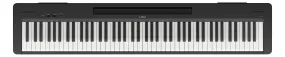 Yamaha P-145B Portable Digital Piano - Black