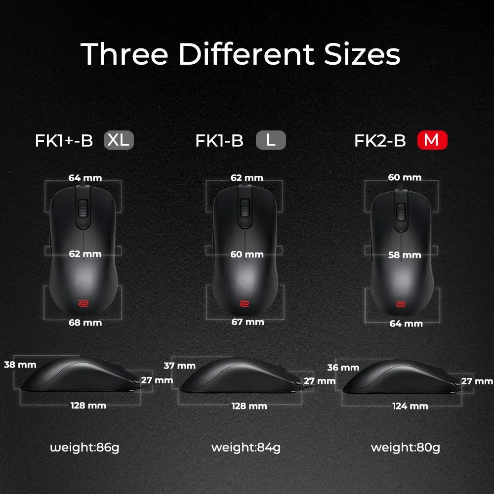 ZOWIE FK2-B Mouse For Esports