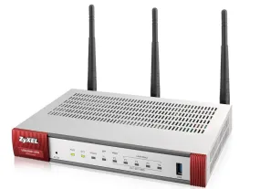 Zyxel Usg20w-Vpn-Eu0101f Wireless Router Gigabit Ethernet Dual-Band (2.4 Ghz / 5 Ghz) Grey, Red